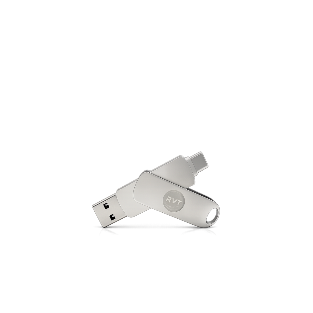 RVT 64GB Dual USB Drive