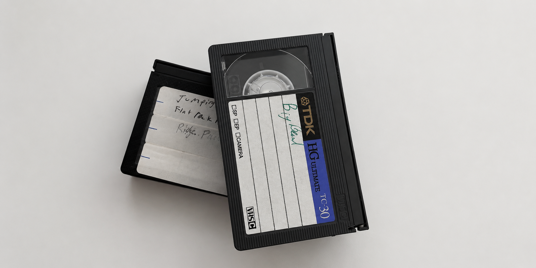 Different types of video tapes — VHS, VHS-C, 8mm, Hi8, Betamax identification guide