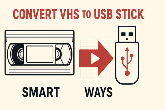6 Smart Ways to Convert VHS to USB Stick in 2026
