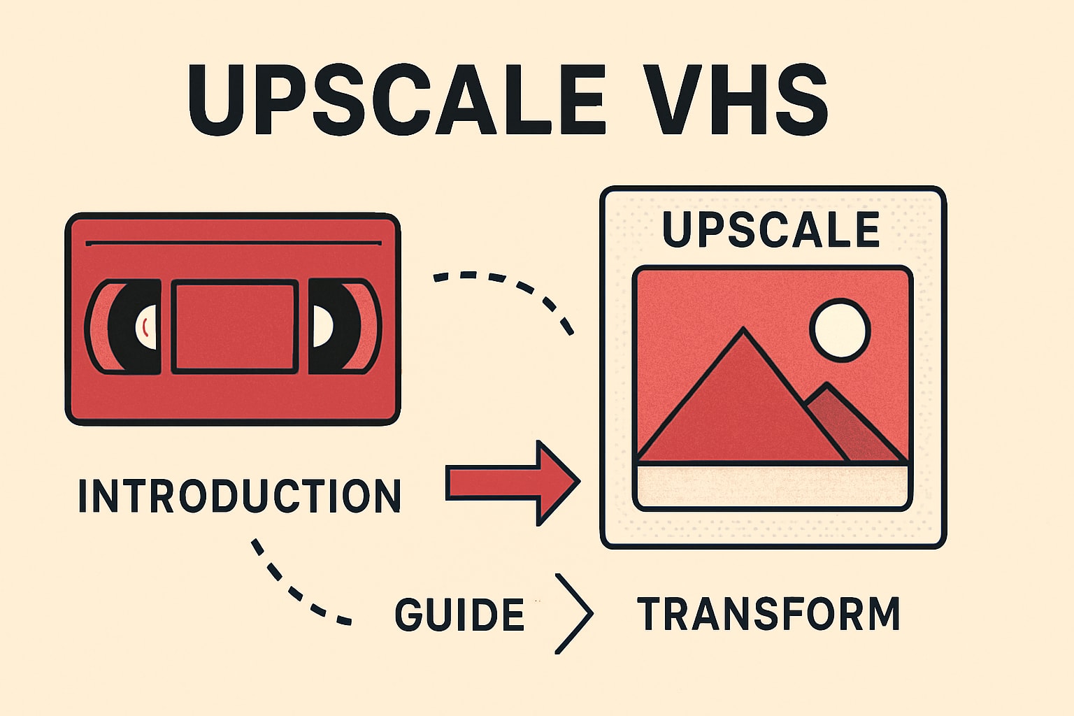 Upscaling VHS Guide: Transform Old Tapes in 2025