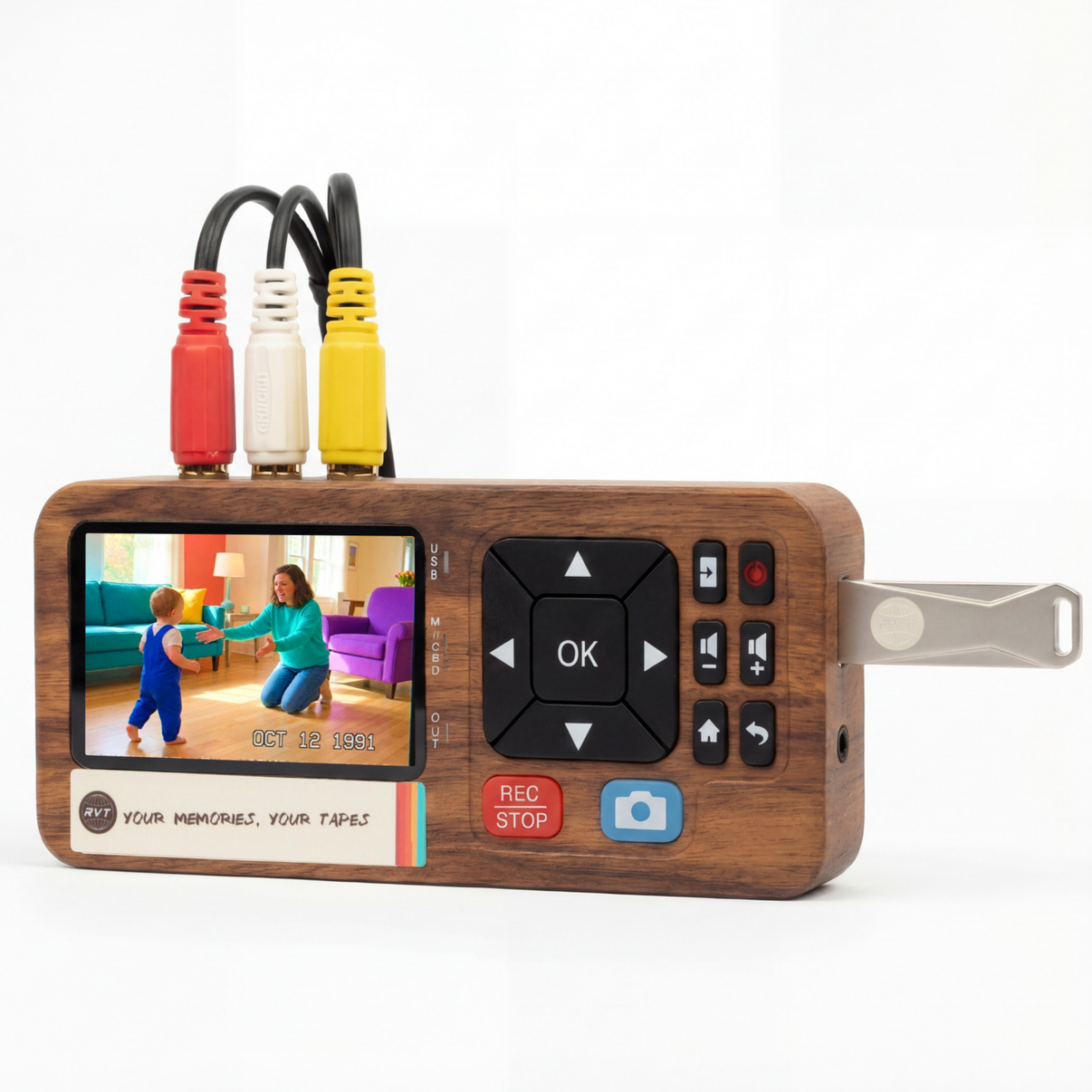 Rvt Tech RVT Digitizer 3.0 | VHS to Digital Converter — No PC Needed ...